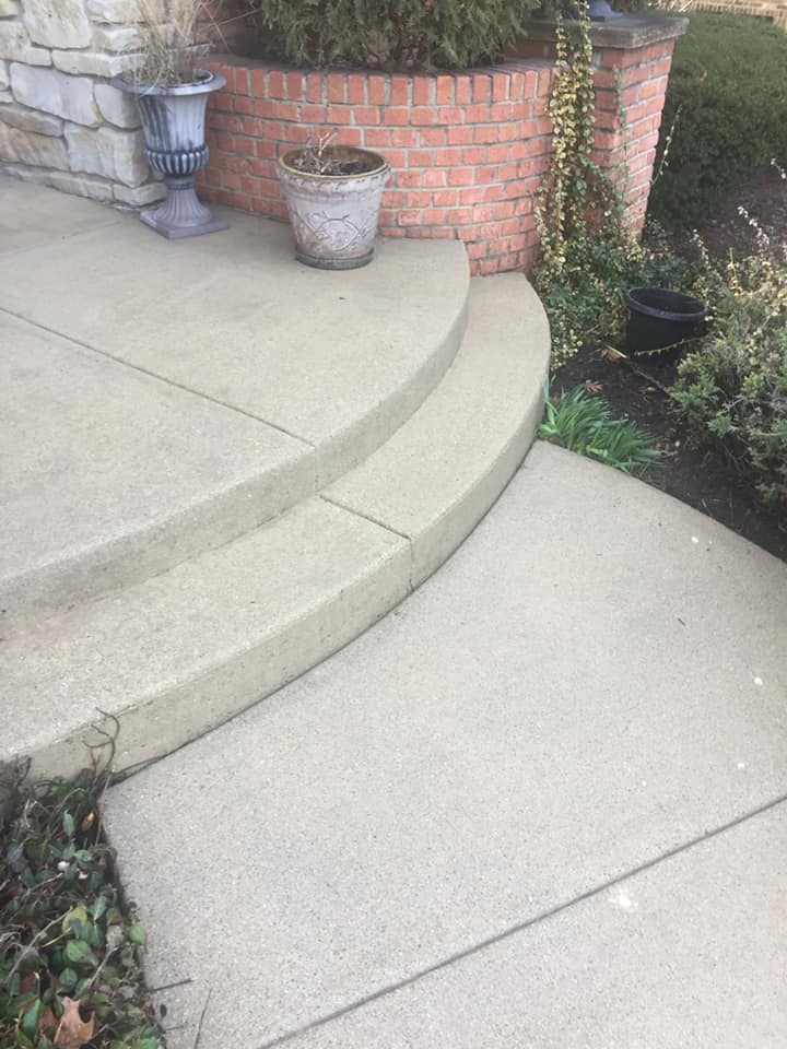 power wash job after image