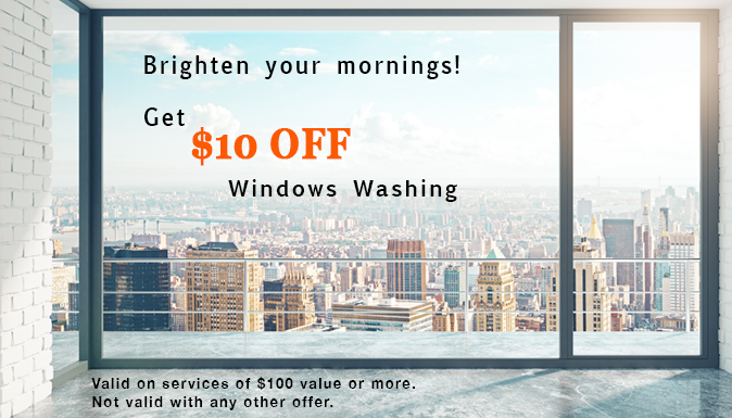 $10 Off Windows Cleaning Services